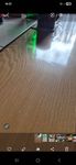 Der Holztisch ist geschützt 