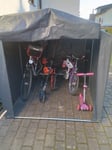 Fahrradgarage für Frühjahr, Sommer 