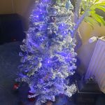 Blaue led Lichterkette