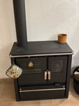 Holzofen CS Plus Black left pipe position, , 7.7 kW, 830 x 500 x 860 mm