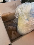Beschädigte Lieferung – Waschgel vollständig ausgelaufen