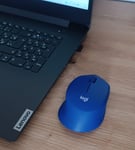 Logitech M330 Silent Plus blau