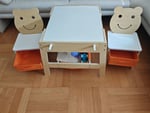 Tolles Kinderschreibtisch-Set