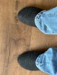 Pantoffel mit Filzsohle