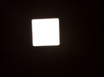 Sehr helle Deckenlampe
