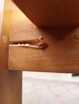 Die erste Bank war in 5 Minuten aufgebaut ++++,die zweite (s. Fotos) 1. Nicht passend Dübel mit Loch.2. Bohrung schräg  deshalb Ausriss. Loch musste nachgearbeitet werden. Rabatt auf Kulanz?