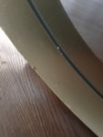 Ein sehr kleiner Fehler im Lack.
