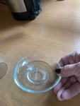 Glas unterteller