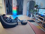 Mein Sohn ist sehr glücklich und zufrieden 