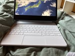 Weißes Magic Keyboard für iPad Air 13