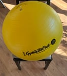 Der Gymnastikball ist perfekt !