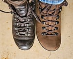 Toller Wanderschuh für breite Füße 