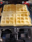 Tolle Waffeln, brauchen halt ein bissel zum Krossbacken.