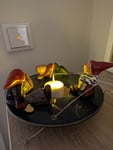 Duni LED Licht Flame warm weiss