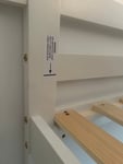 Hochbett mit Mängeln 