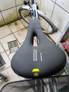 FISCHER 85680 Fietszadel voor trekkingfietsen, R.E.Med traagschuim Klantenfoto 2