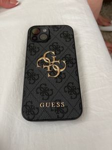 Guess Guhcp13M4Gmggr Iphone 13 / 14 / 15 6.1 Szary/Grey Hardcase 4G Big Metal Logo Foto del cliente 1