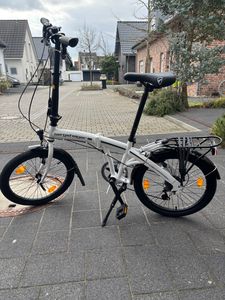 Bergsteiger Windsor 20 Zoll Faltrad, Klapprad, Shimano 6 Gang-Schaltung, LED Batterie-Licht, Quick-Fold-System, Klappfahrrad Kunden-Foto 5