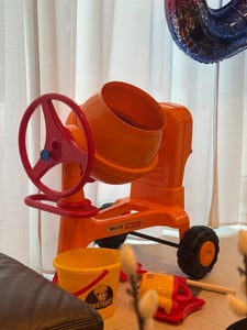 WADER Betonmischer + Sandspielset 8-teilig Kunden-Foto 1