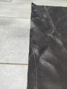 100 x 152 cm Grillmatte für den Außenbereich, feuerfeste Matte, Grillmatte, Kaminmatte, ölbeständige Rasenschutzmatte, für Terrassen und Patios Kunden-Foto 1