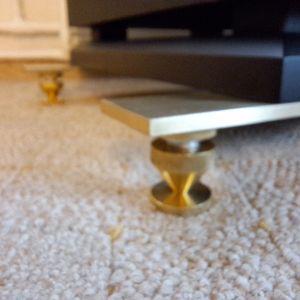 Dynavox 204605, 4 Stück(e), Chrom, 2,5 cm, 150 g Kunden-Foto 1