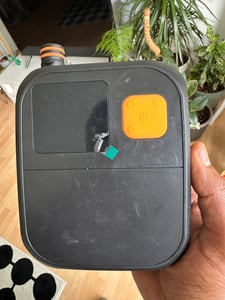 Kajak-Luftpumpe,Wiederaufladbar tragbare elektrische Luftpumpe, Luftmatratze,SUP-Paddle-Board, kabellose Luftpumpe mit 6 Luftdüsen, Inkl. Flugtasche Kunden-Foto 3