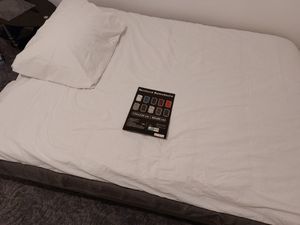 2-tlg Renforcé UNI Bettwäsche 135x200 + 80x80 cm Kopfkissen Garnitur 100% Baumwolle Mit Reißverschluss anthrazit Kunden-Foto 2