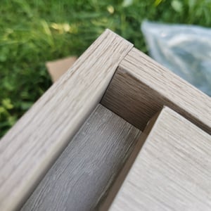 vidaXL Botník černý dubový vzhled 29,5x34x76 cm Materiál na bázi dřeva Fotografie od zákazníka č. 1