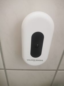 Vulpes Goods® atzentoilette, odstraňovač zápachu, neutralizátor zápachu pro kočičí toalety, eliminátor zápachu, aktivní kyslík, ozón a ionty, vhodné pro všechny druhy kočičích steliv, bílá barva Fotografie od zákazníka č. 1