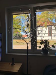 Monzana Albero Ciliegio Luce a LED 220cm con Telecomando e Timer 8 modi Illuminazione Interno Esterno Foto del cliente 1