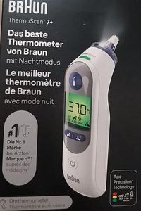 Braun ThermoScan 7 Ohrthermometer Gesundheitsmonitore Medizin Sortiment 38 98 Kunden-Foto 1