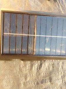 Solarleuchten Außen mit Bewegungsmelder, 74 LED Solar Strahler Außen, 360° Drehbar, 3 Modi Wandleuchte, 2400mAh Solar Außenleuchte, LED Solarlampen Kunden-Foto 10