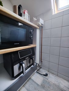 Kenwood HFM20.000MB, Teplovzdušná fritéza, 8 L, 35 °C, 200 °C, 60 min, Dvojitý Fotografia od zákazníka č. 2