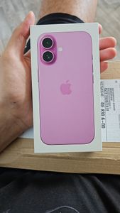 Apple iPhone 16 Pink - Smartphone - Mobiltelefon - 256 GB Kunden-Foto 2