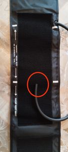 Oberarm Manschette Pulsmessung Oberarmmanschette für Blutdruckmessgerät 24-32cm Kunden-Foto 1