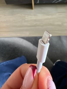 Apple iPhone 13 - 12 - 11 Original 1m Lightning to USB-C Ladekabel - Originalverpackung Kunden-Foto 4