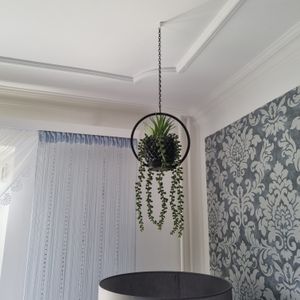 Chaîne de remplacement pour suspension, 45 cm avec crochet, noir Photo du client 1