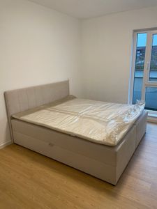 BroMARKT Boxspringbett DENVER mit 2 Bettkasten, Bonell-Matratze, Polsterbett, Bett (Beige, Cosmic 10, 180 x 200 cm) Kunden-Foto 2