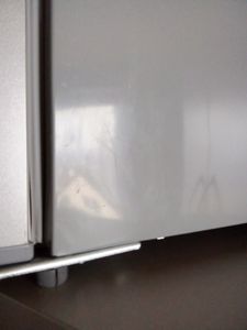 Stillstern Mini Gefrierschrank klein & leise 42L, Tiefkühltruhe mini Freezer -18°C mit Eiswürfelschale & Schloss, Türanschlag r./l., 4-Sterne Tiefkühlschrank klein Gefrierschränke Camping/Büro Silber Kunden-Foto 4