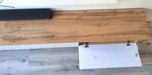 MINIO TV Lowboard DONNA 180 cm -  Schrank mit 2 Klappen matera / weiß glänzend Kunden-Foto 2