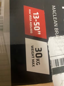 Držák LED LCD Plazma TV 13-65 palců na stěnu Otočný 100 200 300 400 Fotografie od zákazníka č. 1