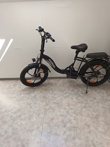 HillMiles E Bike, E-Bike Klapprad mit 36V 13Ah Akku bis zu 80-100km, 20 *3.0 Zoll, 7-Gang SHIMANO, 250W Motor & 25km/h MilePort 1 Kunden-Foto 14