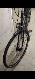 28 Zoll Vorderrad Laufrad Shimano Nabendynamo LED-Licht 75 Lux Standlicht StVZO Kunden-Foto 1
