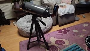 Svbony MK105 Maksutov Cassegrain Teleskop, 105mm F13 99% Reflexionsvermögen, Dielektrische Beschichtung, Doppelte Schwalbenschwanz-Montagebasis, Astronomisches OTA für Planet Visual und Fotografie Kunden-Foto 1