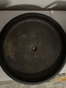 BBQ-Toro cocotte in ghisa, 4 litri, Ø 22,5 cm, nero, rotondo, teglia con coperchio, pentola in ghisa, già cotta Foto del cliente 1