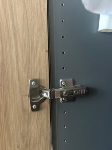 3er-Set Scharniere (neu) passend für PAX (Ikea) mit Softclose Kunden-Foto 1