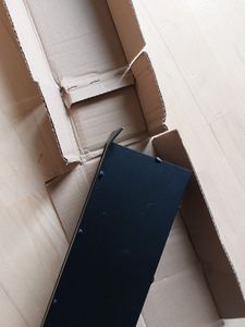 KOTARBAU® Kamin Eckluftleiste Rechts 40/60 cm Lüftungsgitter Kamingitter Warmluftgitter Abluftgitter pulverbeschichteter Stahl Schwarz Kunden-Foto 1