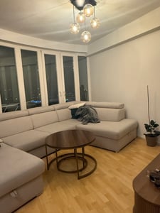 Couchtisch-Set JACEK – Sonoma-Eiche/schwarz Kunden-Foto 1