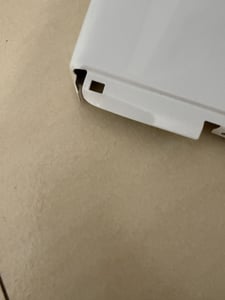 Türfach Absteller Fach Türeinsatz Einsatz Türkonsole Konsole mitte Kühlschrank Bauknecht Whirlpool 481010702743 KRIE KGIS Kunden-Foto 1