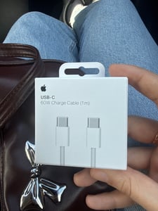 Apple 60W USB-C a USB-C cavo di ricarica 1m per iPhone 16 15 Pro Max Plus Foto del cliente 2